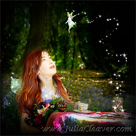 Fairies Amongst the Bluebells